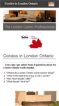 Mobile Screenshot of condosinlondon.com